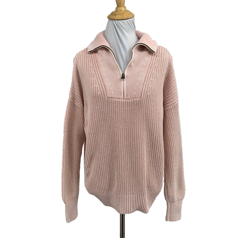 Faherty Sweater Womens S Small Bellini Sunwash Mariner Organic Cotton Ribbed